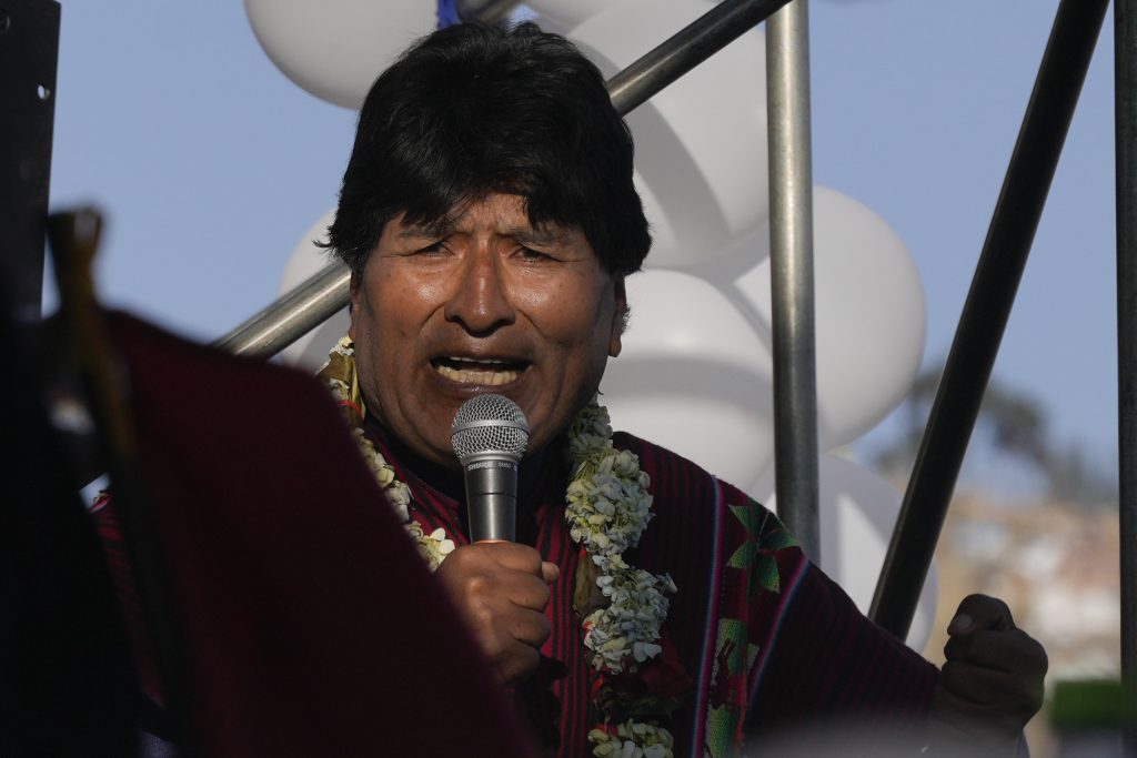 Bolivia Morales March