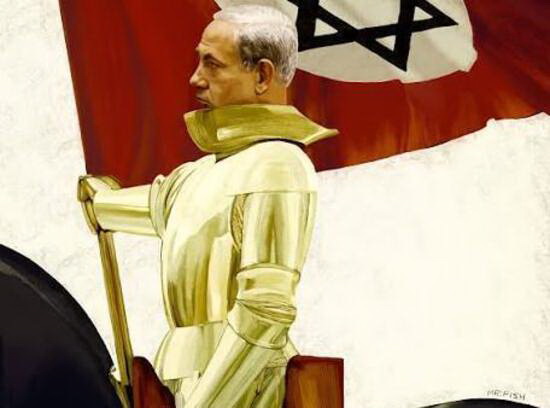 Netanyahu-armadura-dorada